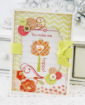 You Make Me Happy Card