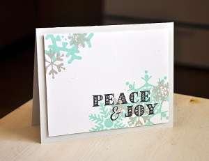 Peace & Joy Card