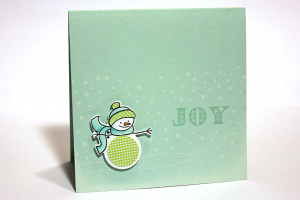 Snowy Joy Card