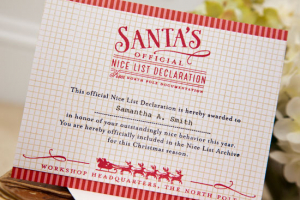 Nice Declaration Certificate + Envelope