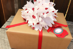 Christmas Poof & Tag