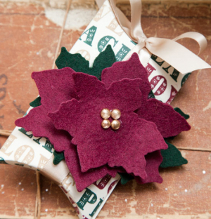Poinsettia Gift Wrap