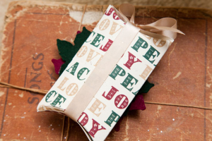 Poinsettia Gift Wrap