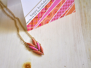Necklace & Card Combo