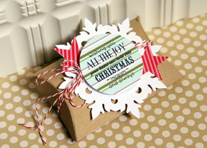 All the Joy holiday pillow box