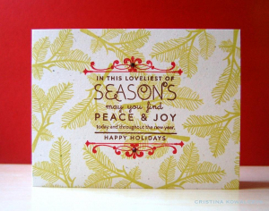 Cristina Kowalczyk - Over Under Easy: Holiday Additions