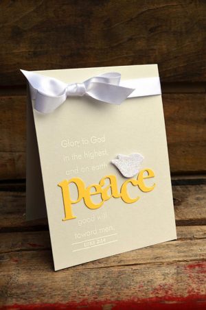Peace card