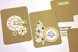 2012 Countdown to Christmas insert cards