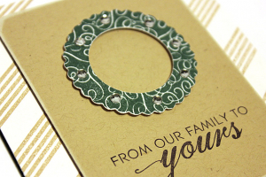 Our Family Holiday Card - detail