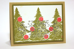 Season's Trees Trio Card