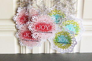 Joy Holiday Tags