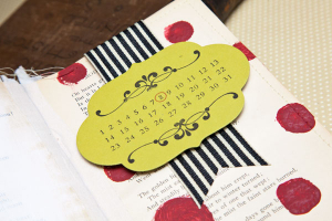 Countdown 2 Christmas Vintage Book