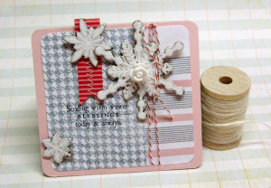 Warm Winter Blessings card