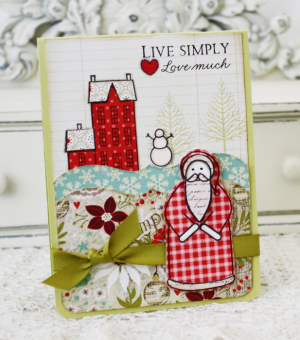 Live Simply Love Much Card