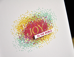 Joy To The World Card Detail
