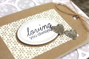 Loving You Always Card - detail