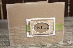 Smile Tag Card