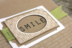 Smile Tag Card - detail