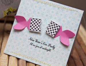 New Year's Eve Party Invite detail