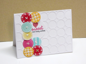 Sweet Baby Wishes card