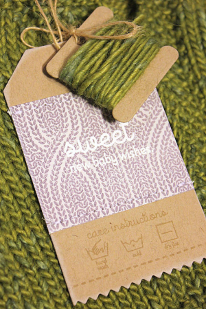 Baby Knitted Gift Tag