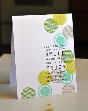 Smile Button Card