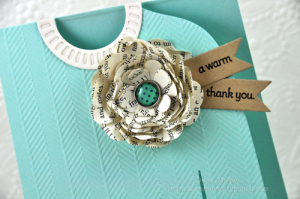 Warm Thank You detail