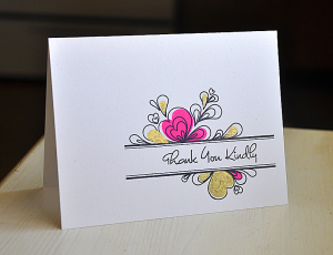 Thank You Kindly Card