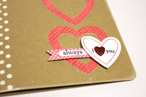 Always Love You Card - detail