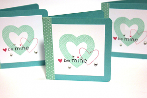 Be Mine Card Trio