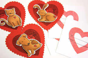 Mini Heart Valentines