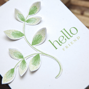 Hello Friend card