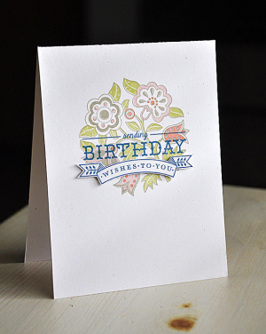 Sending Birthday Wishes