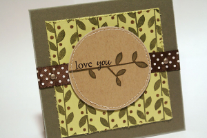 Love You Branch Card