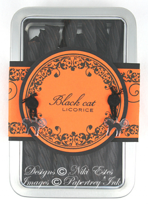 Black Cat Licorice Top