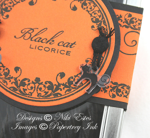 Black Cat Licorice (close up)