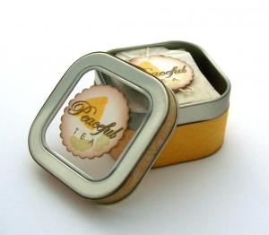Peaceful Tea tin