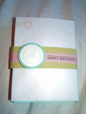 Card Band and Envelopes