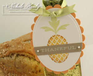 Pineapple Tag closeup