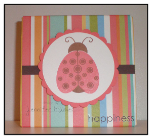 Ladybug Note Holder