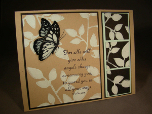 smARTworks tea challenge #1 - butterfly