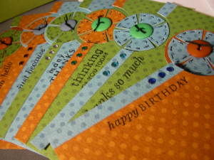 Bo Bunny Card Set close up