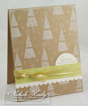 Warm wishes card