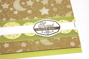 Sweet Baby Card - detail