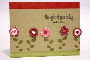 Happy Flower Thoughts Card