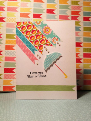 Rain or Shine Washi Rainbow