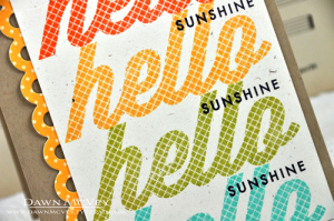 Hello Sunshine detail