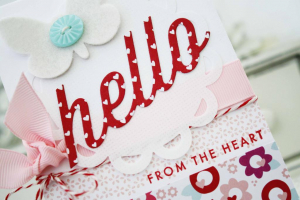 Hello From the Heart Card