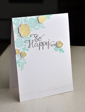 So Happy For You Card