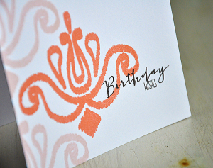 Birthday Wishes Card Detail